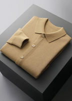Cardigan da uomo con bottoni e tasche applicate per uno stile quotidiano