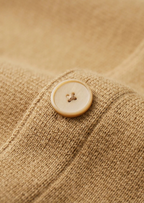 Cardigan da uomo con bottoni e tasche applicate per uno stile quotidiano