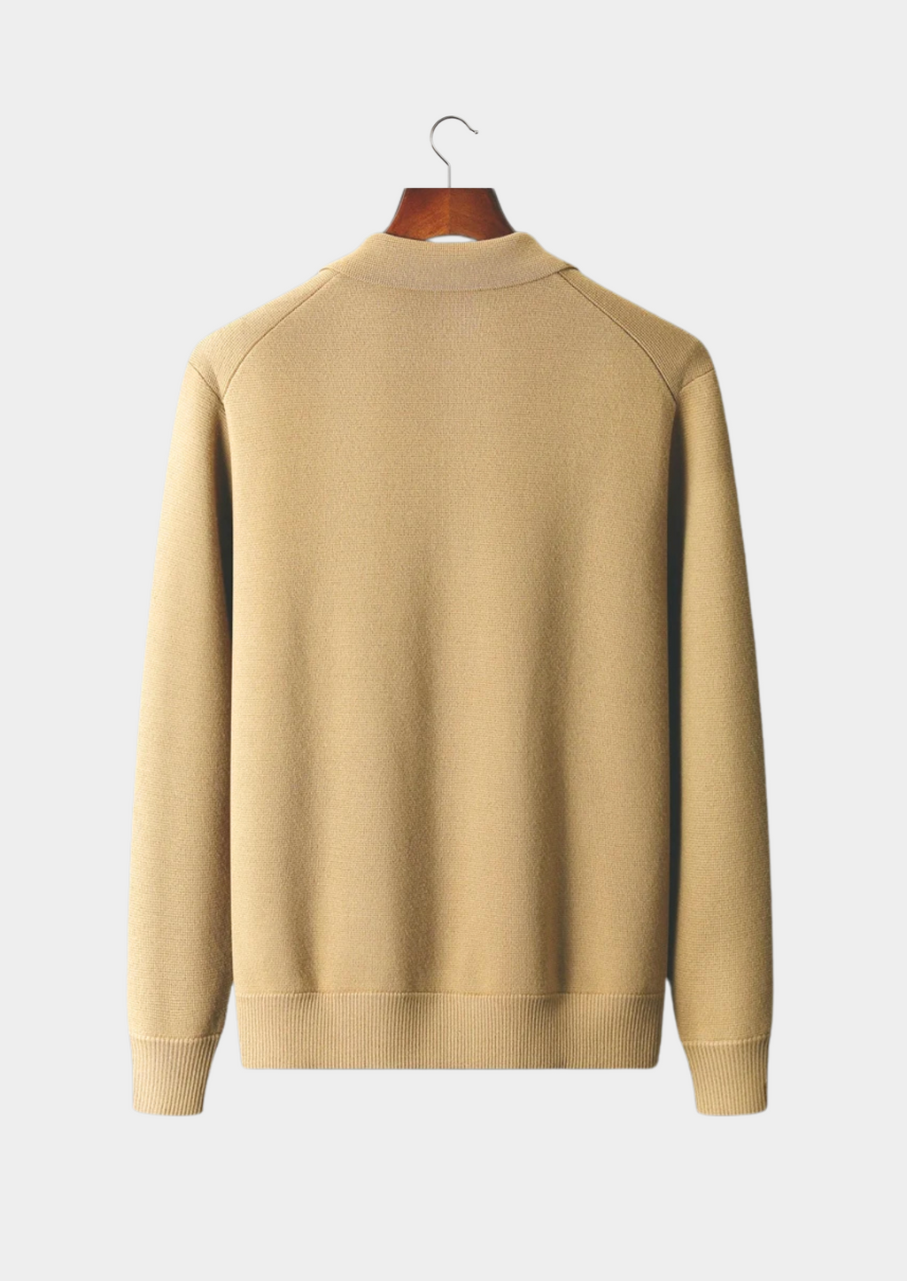 Cardigan da Uomo con Bottoni e Tasche Applicate per Sovrapposizioni di Stile