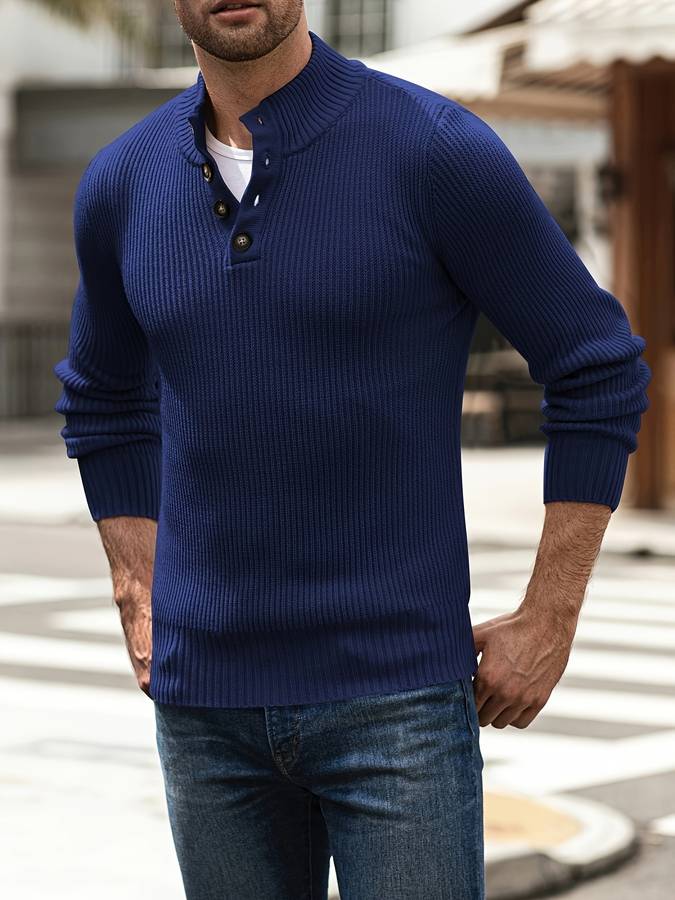 Maglione capri casual da uomo per un comfort tutto l'anno