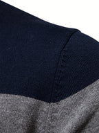 Maglione casual con mezza zip da uomo | Comfort e stile