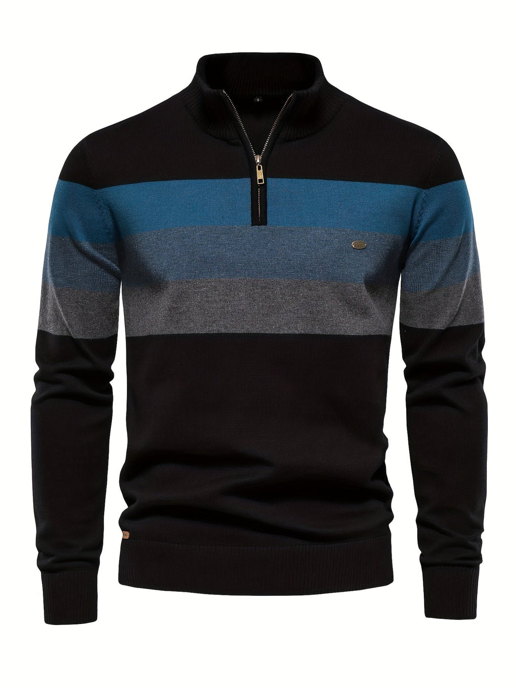 Maglione casual con mezza zip da uomo | Comfort e stile