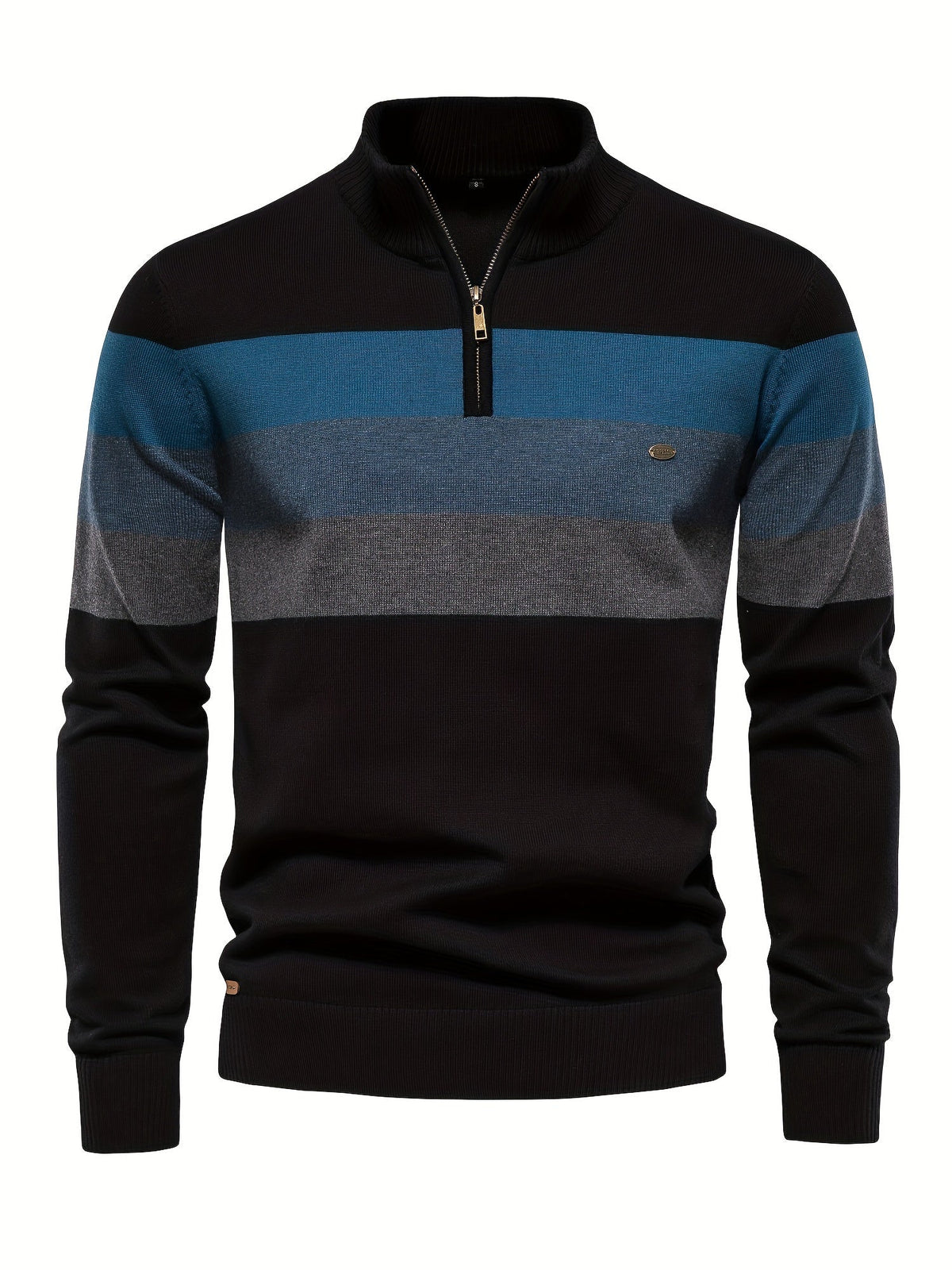 Maglione casual con mezza zip da uomo | Comfort e stile