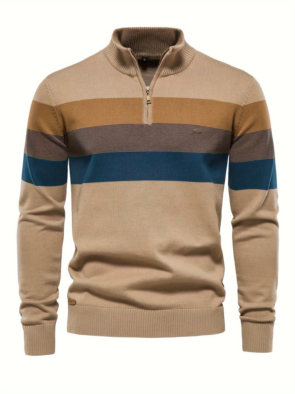 Maglione casual con mezza zip da uomo | Comfort e stile