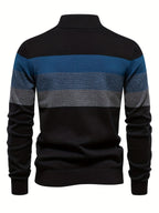 Maglione casual con mezza zip da uomo | Comfort e stile