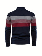 Maglione casual con mezza zip da uomo | Comfort e stile