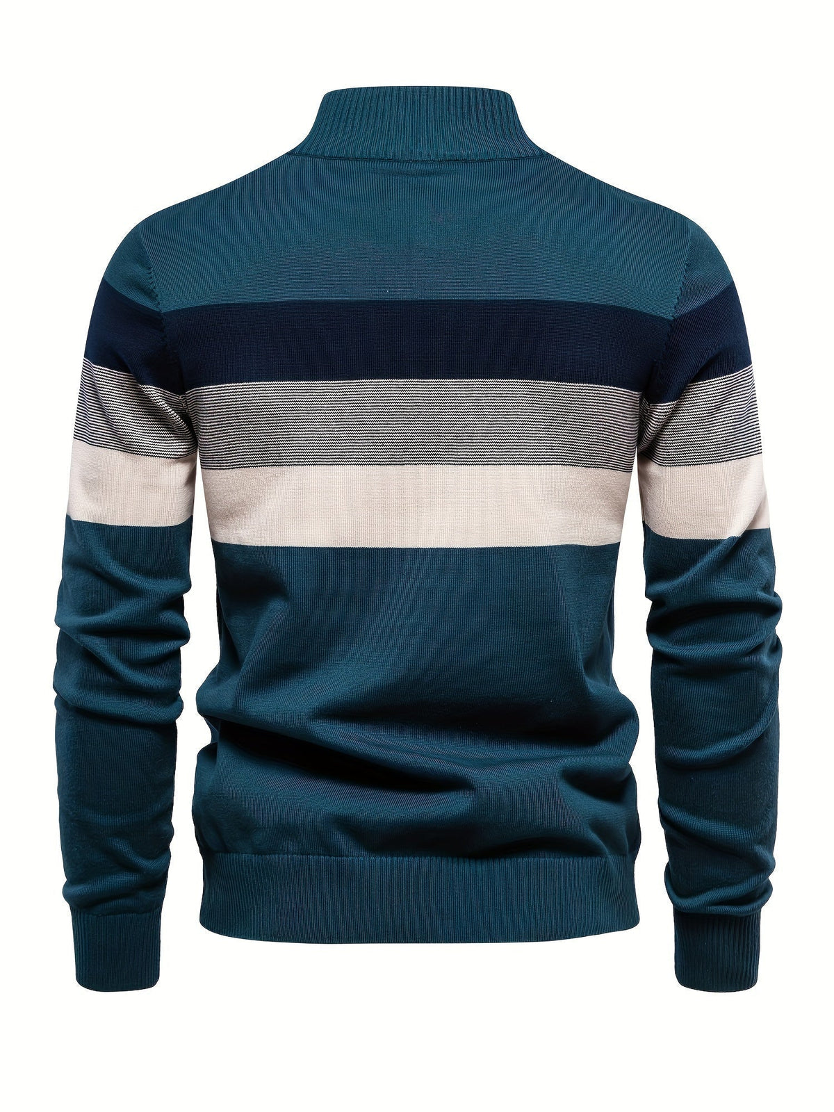 Maglione casual con mezza zip da uomo | Comfort e stile