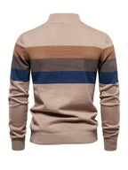 Maglione casual con mezza zip da uomo | Comfort e stile