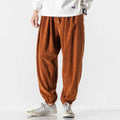 Pantaloni casual in velluto a coste da uomo: vestibilità comoda e stile disinvolto