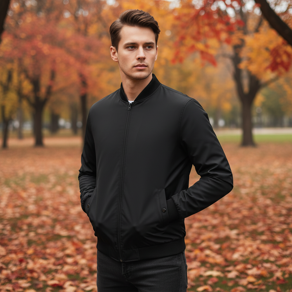 Giacca autunnale classica da uomo: stile e comfort per tutti i giorni