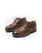 Scarpe eleganti brogue classiche in pelle da uomo