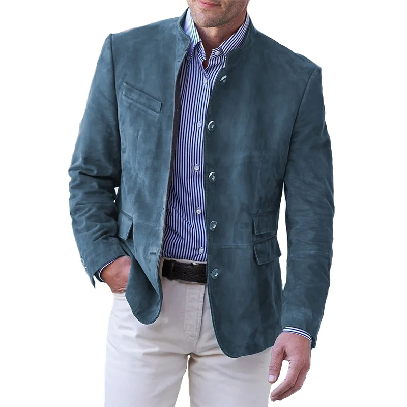 Giacca classica abbottonata da uomo | Capispalla eleganti e resistenti