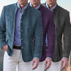Giacca classica abbottonata da uomo | Capispalla eleganti e resistenti