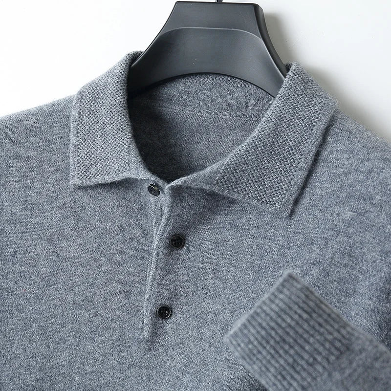 Maglione cardigan classico da uomo per tutti i giorni