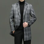 Cappotto scozzese classico da uomo | Capispalla dalla vestibilità sartoriale