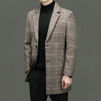 Cappotto scozzese classico da uomo | Capispalla dalla vestibilità sartoriale