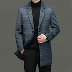 Cappotto scozzese classico da uomo | Capispalla dalla vestibilità sartoriale