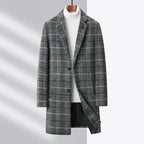 Cappotto scozzese classico da uomo | Capispalla dalla vestibilità sartoriale