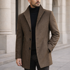 Cappotto invernale lungo classico da uomo per uno stile senza tempo