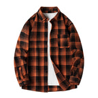 Camicia classica in flanella scozzese da uomo | Stile e comfort senza tempo