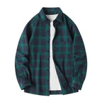 Camicia classica in flanella scozzese da uomo | Stile e comfort senza tempo