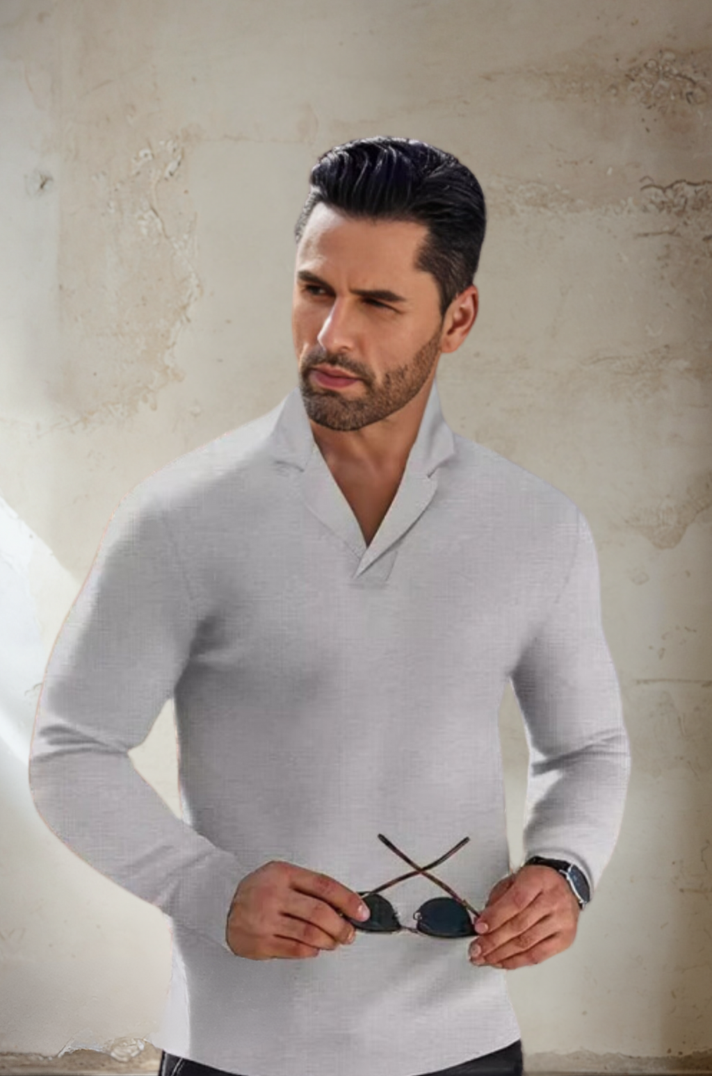 Polo classica da uomo per lo stile di tutti i giorni