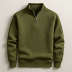 Pullover classico da uomo con cerniera a un quarto | Stile e comfort senza sforzo