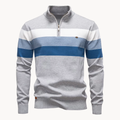 Maglione classico da uomo con zip a un quarto - Stile disinvolto
