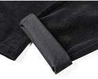 Pantaloni classici da uomo in velluto a coste elasticizzati per un comfort che dura tutto il giorno
