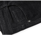 Pantaloni classici da uomo in velluto a coste elasticizzati per un comfort che dura tutto il giorno
