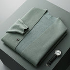 Maglione cardigan a righe classico da uomo