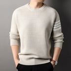 Maglione a righe classico da uomo | Elegante e confortevole