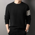 Maglione a righe classico da uomo | Elegante e confortevole