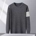 Maglione a righe classico da uomo | Elegante e confortevole