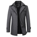 Trench classico da uomo per uno stile invernale elegante