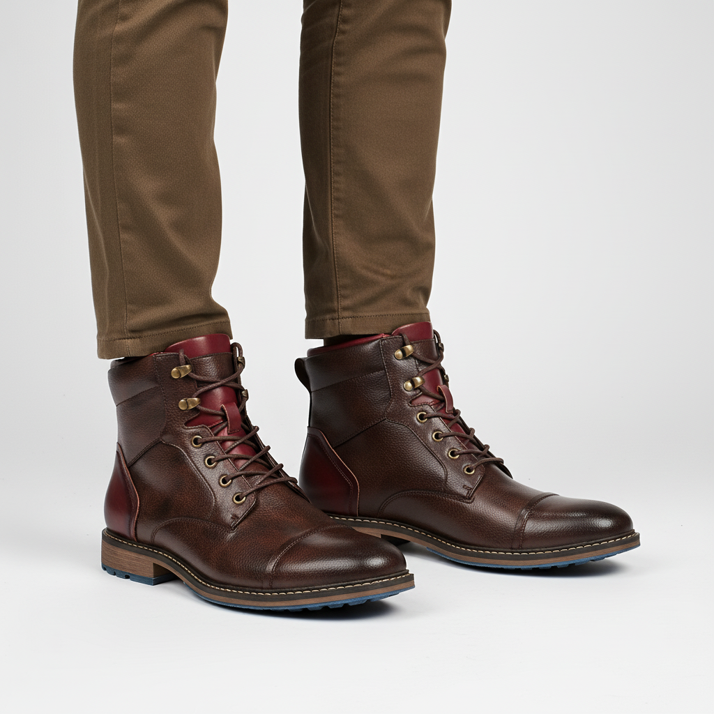 Stivali Oxford classici da uomo