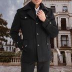 Trench classico da uomo per l'inverno