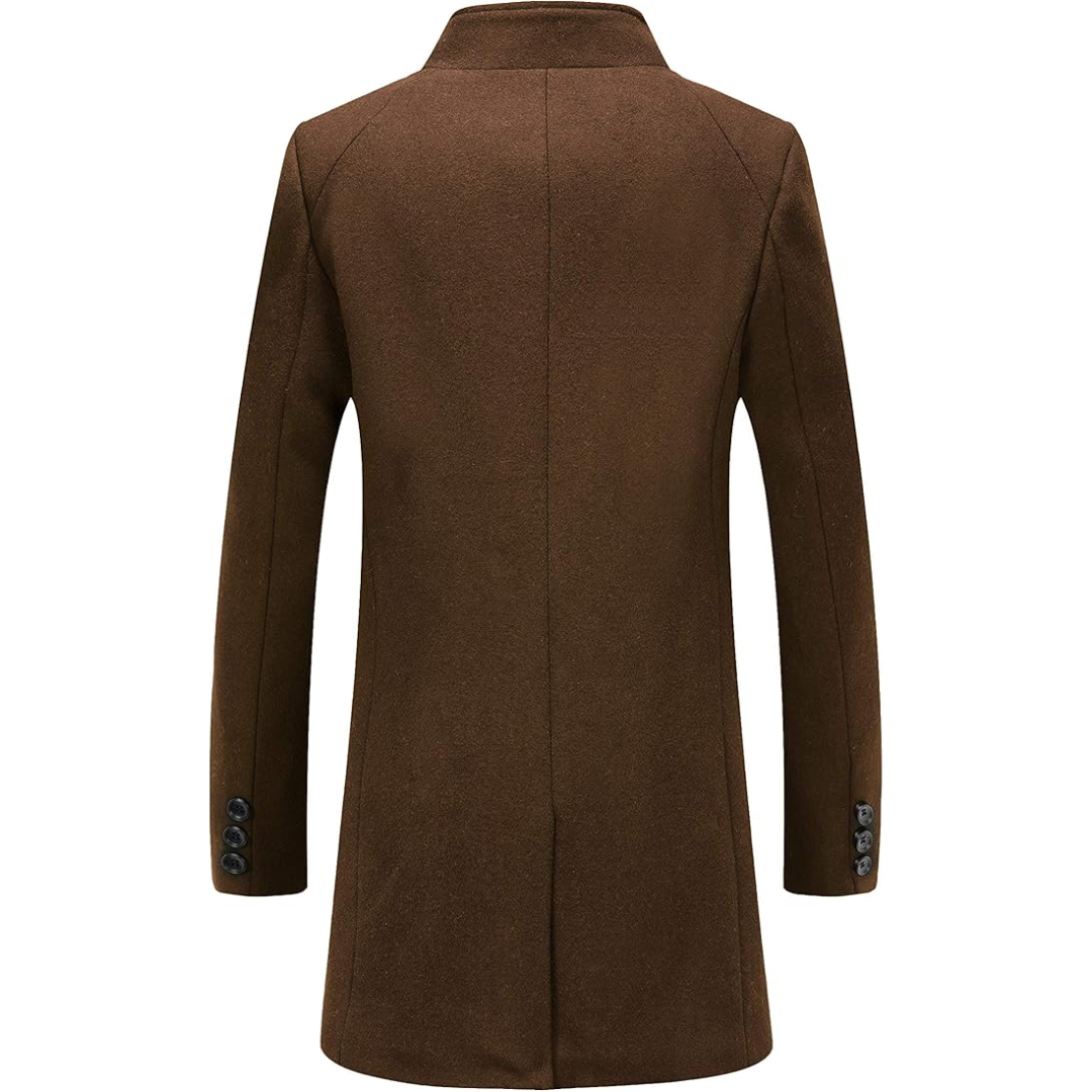 Trench classico da uomo per l'inverno