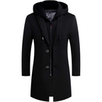Trench classico da uomo per l'inverno