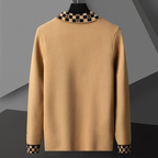 Comodo cardigan abbottonato da uomo