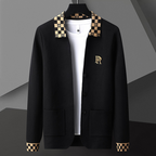 Comodo cardigan abbottonato da uomo