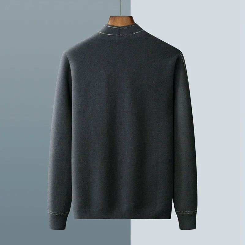 Cardigan lungo accogliente da uomo | Stile e calore senza sforzo