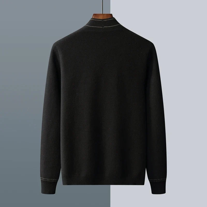 Cardigan lungo accogliente da uomo | Stile e calore senza sforzo