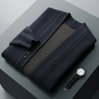Cardigan lungo accogliente da uomo | Stile e calore senza sforzo