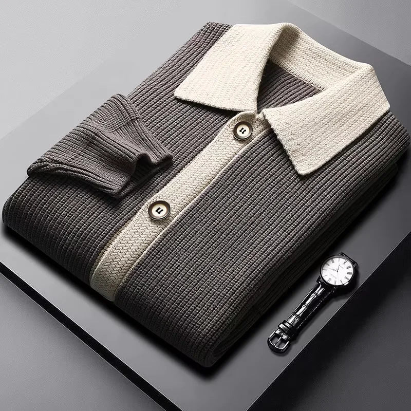 Cardigan Daniel da uomo: calore accogliente e stile disinvolto