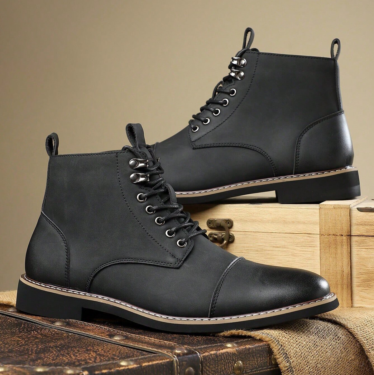 Stivali resistenti per tutti i terreni da uomo per comfort e stile