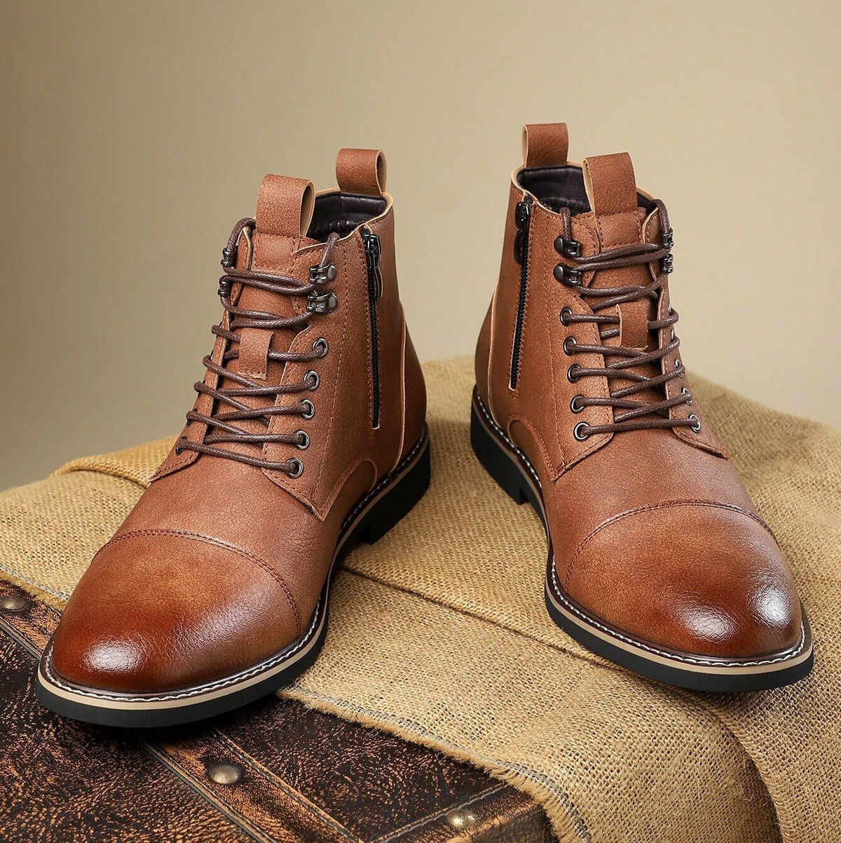 Stivali resistenti per tutti i terreni da uomo per comfort e stile