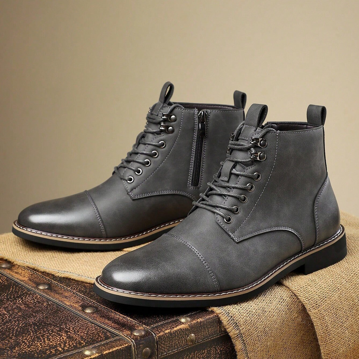 Stivali resistenti per tutti i terreni da uomo per comfort e stile