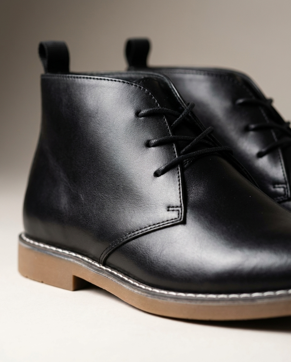 Desert Boots in pelle resistente da uomo
