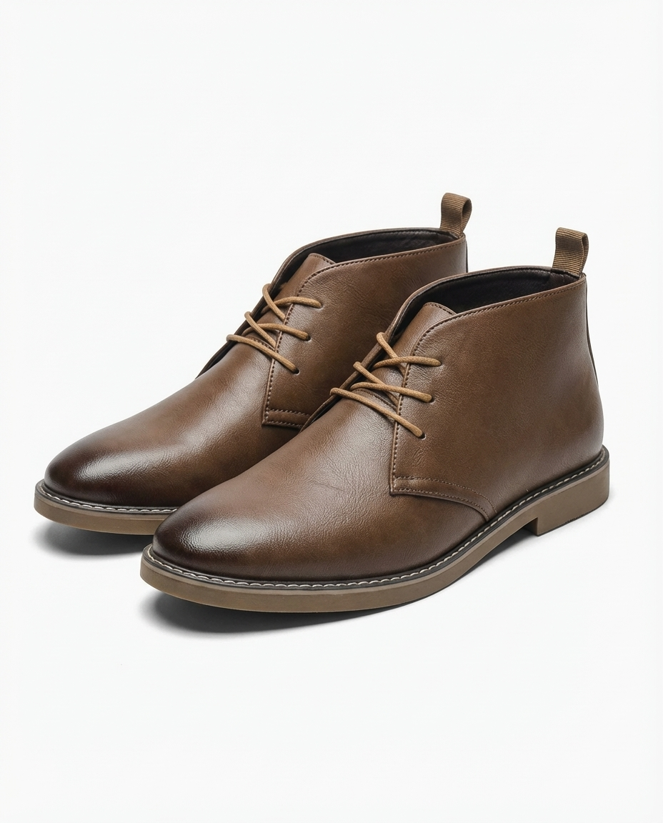 Desert Boots in pelle resistente da uomo